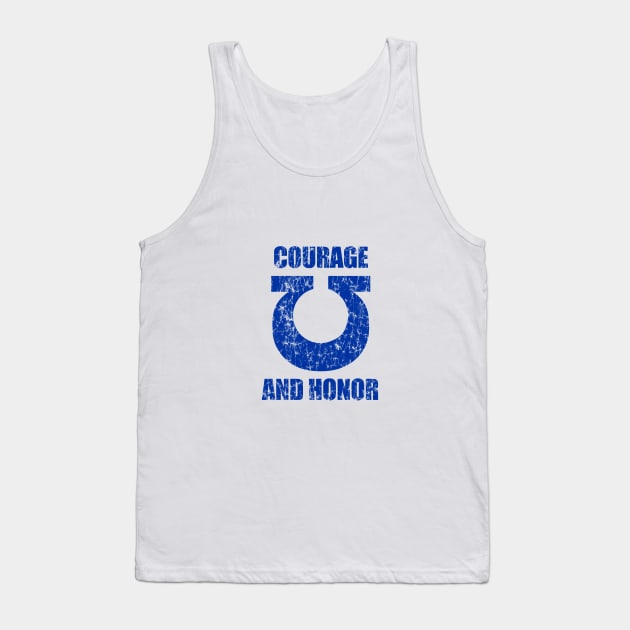 Courage and Honor Alt Tank Top by SirCrow